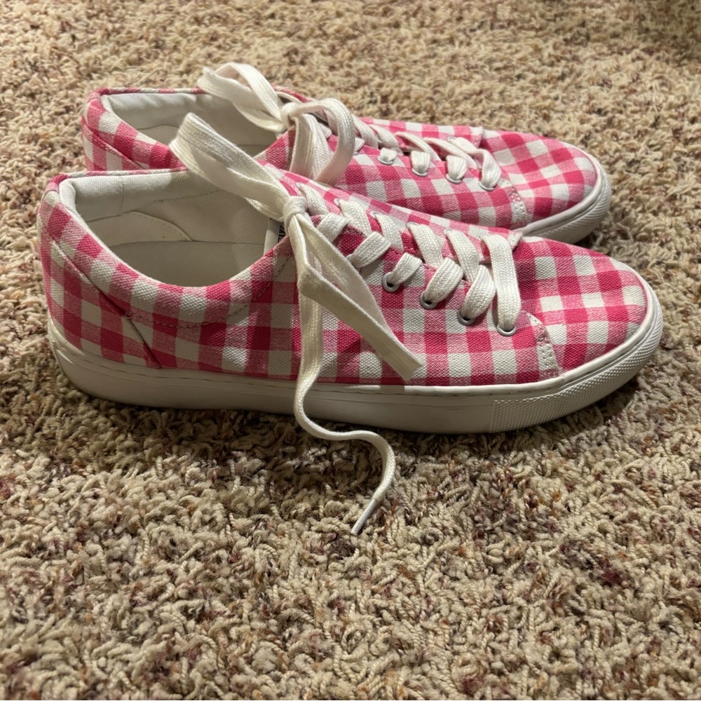 Gingham J.Crew Sneakers
